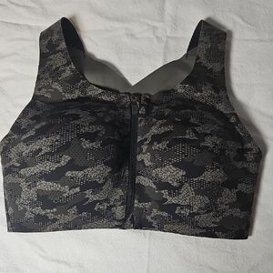 Lululemon Athletica Black and Gray Sports Bra